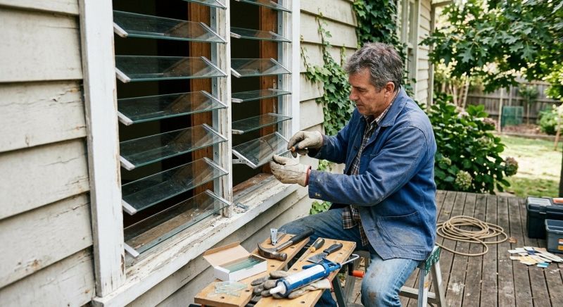 Louvre Window Repair in Overland Park, KS