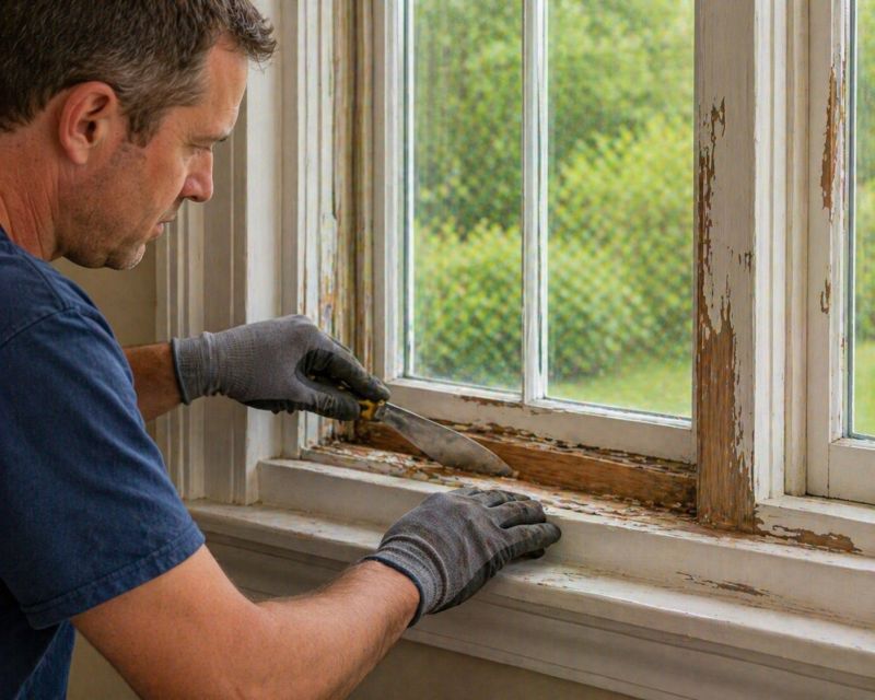 Wood Window Repair in Overland Park, KS